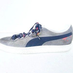 PUMA Men's Suede X King Shark‎ Lace Up Sneakers D.C. Collaboration Size 8 ECO